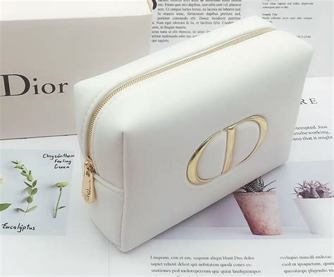 dior pouch makeup bag|Dior makeup flat pouch.